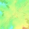 Charreau Bonneau topographic map, elevation, terrain