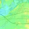 Prairie View topographic map, elevation, terrain