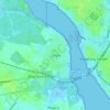 Sundby topographic map, elevation, terrain