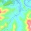 Speedwell topographic map, elevation, terrain