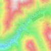 Juta topographic map, elevation, terrain