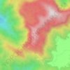 Khoupum topographic map, elevation, terrain