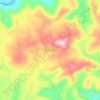 Bedadka topographic map, elevation, terrain
