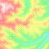 Horsecamp topographic map, elevation, terrain
