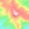 Greenback Peak topographic map, elevation, terrain
