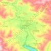 Semonkong topographic map, elevation, terrain