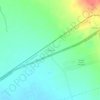 Penwell topographic map, elevation, terrain