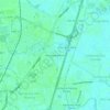 Kampung Borhan topographic map, elevation, terrain