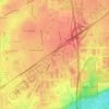 Welco Corners topographic map, elevation, terrain