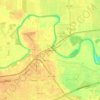 Richmond topographic map, elevation, terrain