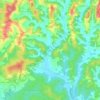 Radakovo topographic map, elevation, terrain