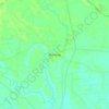 Kishoreganj topographic map, elevation, terrain