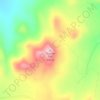 Figtree Hill topographic map, elevation, terrain
