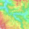 Olovo topographic map, elevation, terrain