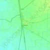 Shahbad topographic map, elevation, terrain