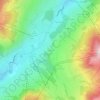Le Gollet topographic map, elevation, terrain