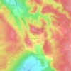 Derrière les Aires topographic map, elevation, terrain