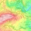 No Place topographic map, elevation, terrain
