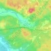 Hyllstofta topographic map, elevation, terrain