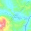 Poyentimari topographic map, elevation, terrain