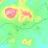Axum topographic map, elevation, terrain