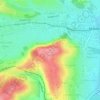 Avas topographic map, elevation, terrain