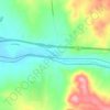 Rocker topographic map, elevation, terrain
