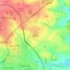 Scholes topographic map, elevation, terrain