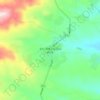 Debre Work topographic map, elevation, terrain