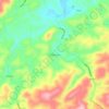 Shady Grove topographic map, elevation, terrain