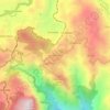 Southerland topographic map, elevation, terrain