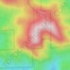 Black Mountain topographic map, elevation, terrain