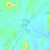 Ortega topographic map, elevation, terrain