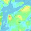 Källebacken topographic map, elevation, terrain