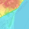 Turkey Point topographic map, elevation, terrain