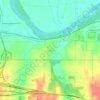 Tecumseh topographic map, elevation, terrain