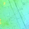 Lonoke topographic map, elevation, terrain