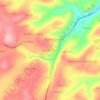 County Concil topographic map, elevation, terrain