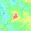 Berry Mountain topographic map, elevation, terrain