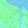 Kampung Alor Pisang topographic map, elevation, terrain