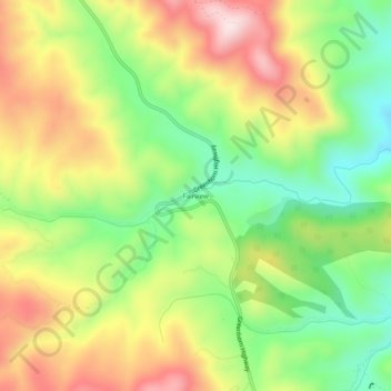 Fairview topographic map, elevation, terrain