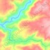 Fiais da Beira topographic map, elevation, terrain