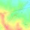 Pala Oua topographic map, elevation, terrain