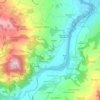 Fiorano topographic map, elevation, terrain