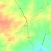 Pidariyur topographic map, elevation, terrain