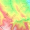 Metta topographic map, elevation, terrain