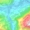 Sevgein topographic map, elevation, terrain