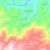 Las Flores topographic map, elevation, terrain