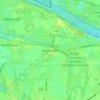 Griethausen topographic map, elevation, terrain
