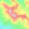 Jefferson Mount topographic map, elevation, terrain